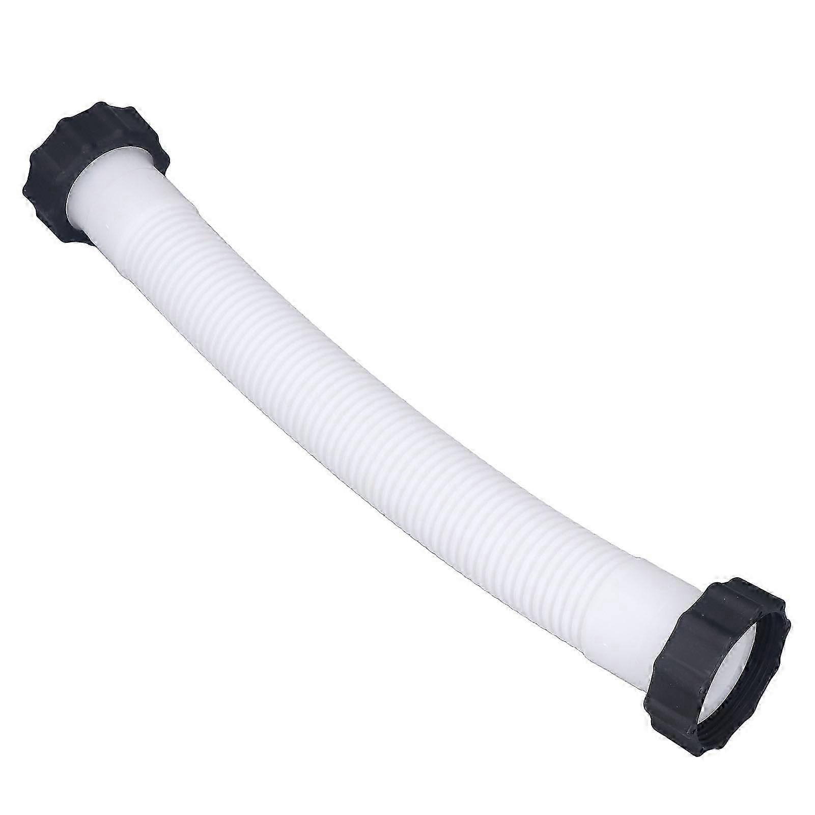 Pool Pump Replacement Hose for 1.5in Diameter Replacement Pool Hose for Above Ground Pools White