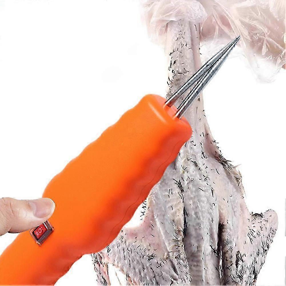 Electric Poultry-Feathers Plucker Labor-Saving High Efficiency Poultry Deplumer for Home Use EU plug-Yvan