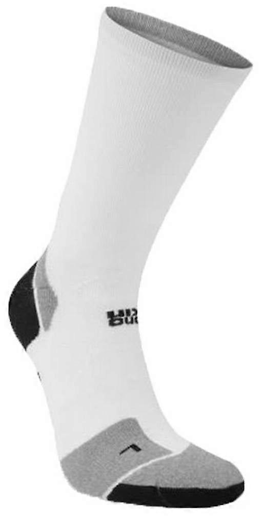 Hilly Marathon Fresh Crew Socks - White/Grey