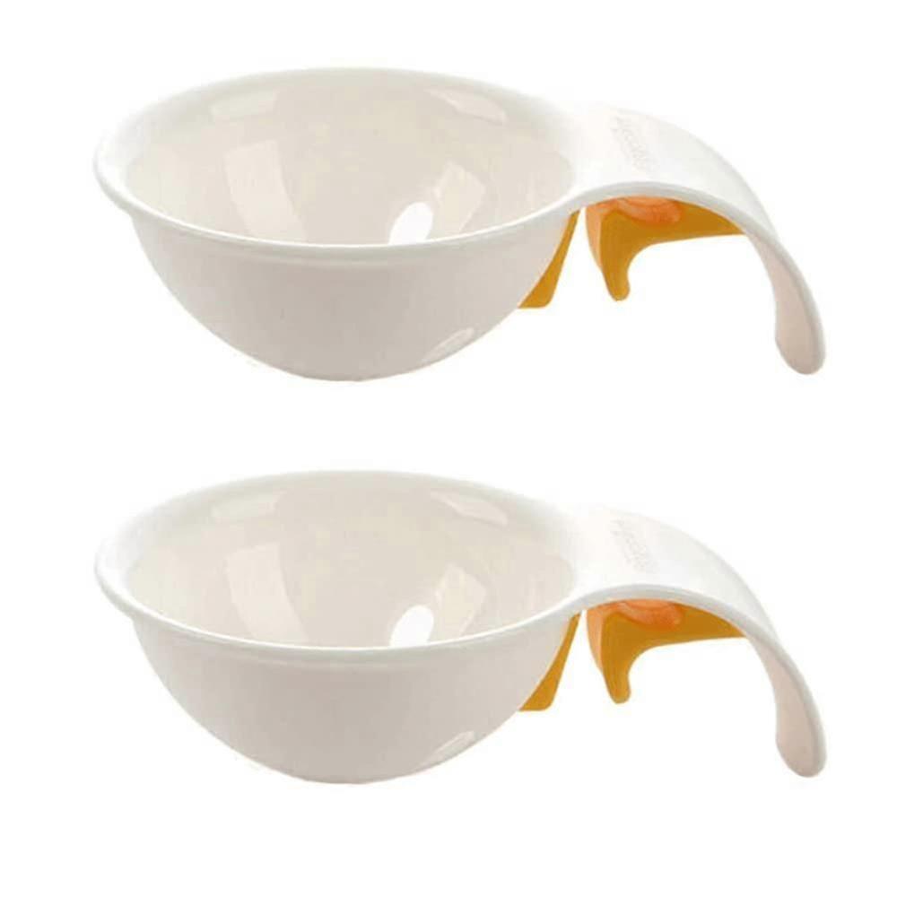 2 Pcs Egg Separator Egg Yolk Separator Yolk Filter For Kitchen Egg White Yolk Filter Separator Baking Tool