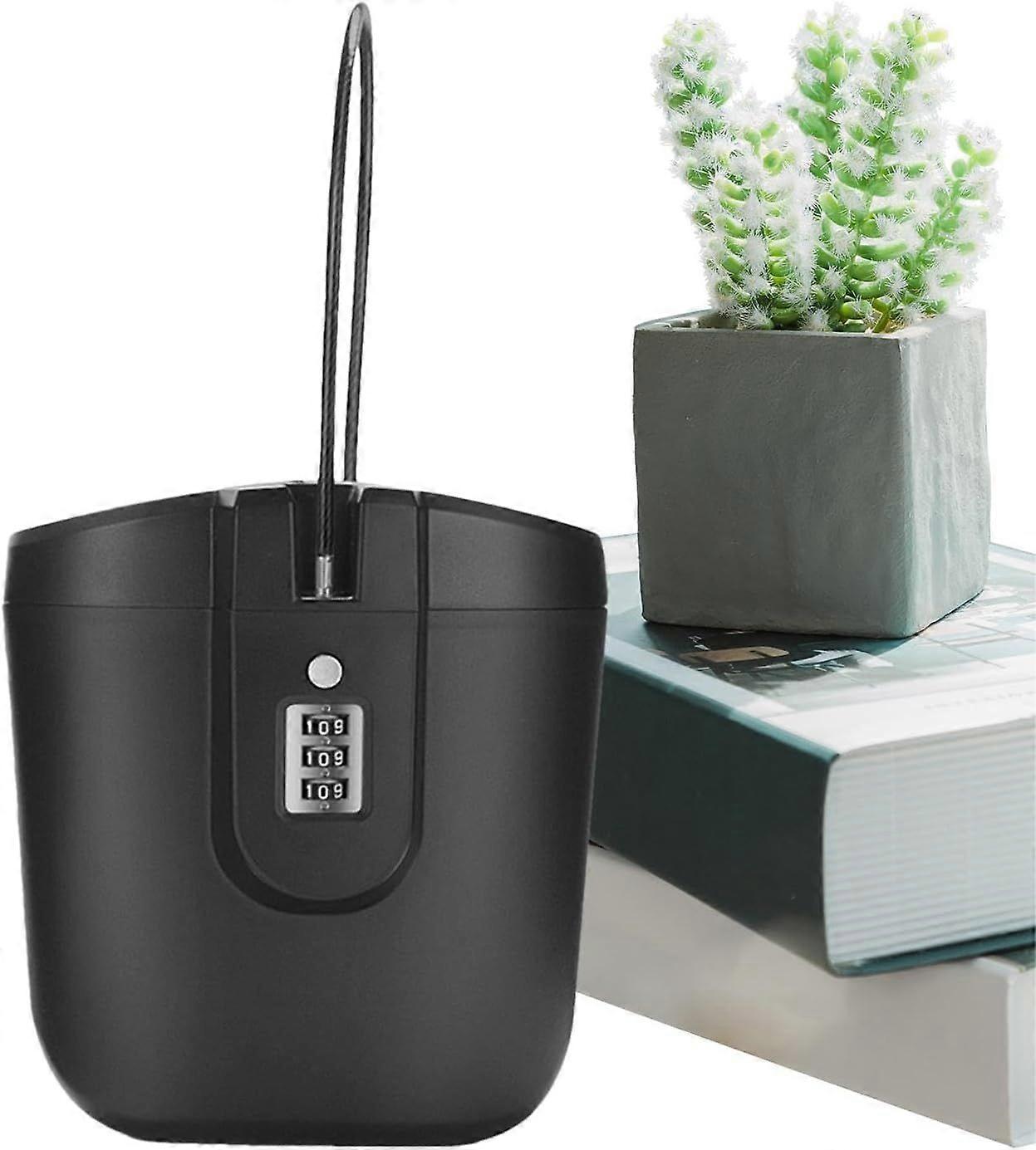 Beach Lock Box Waterproof Key Box Portable Security Case Combination Code Lock Large Capacity Storage Travel Safe Personal Items Storage Lock Box