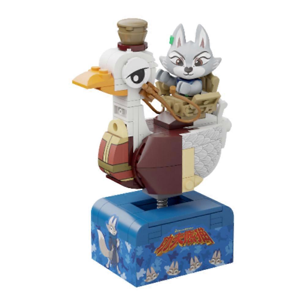 Pantasy Kung Fu Panda Zhen on SkateKart Buildable Figure