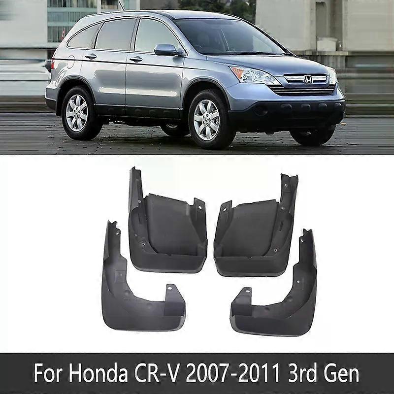 unique Mud Flaps For Honda CR-V CRV 2009 to 2019 Front Rear Mudflaps Set Splash Mudguards Guard Fender Car Protector Accessories