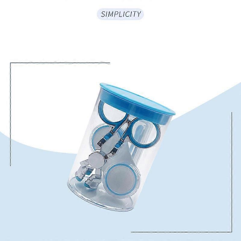 Contacts Lens Accessory Tool With Contacts Lens Take-off Device To Wear Hand-helds Eye-propping Gods Hand-helds Eye Expander