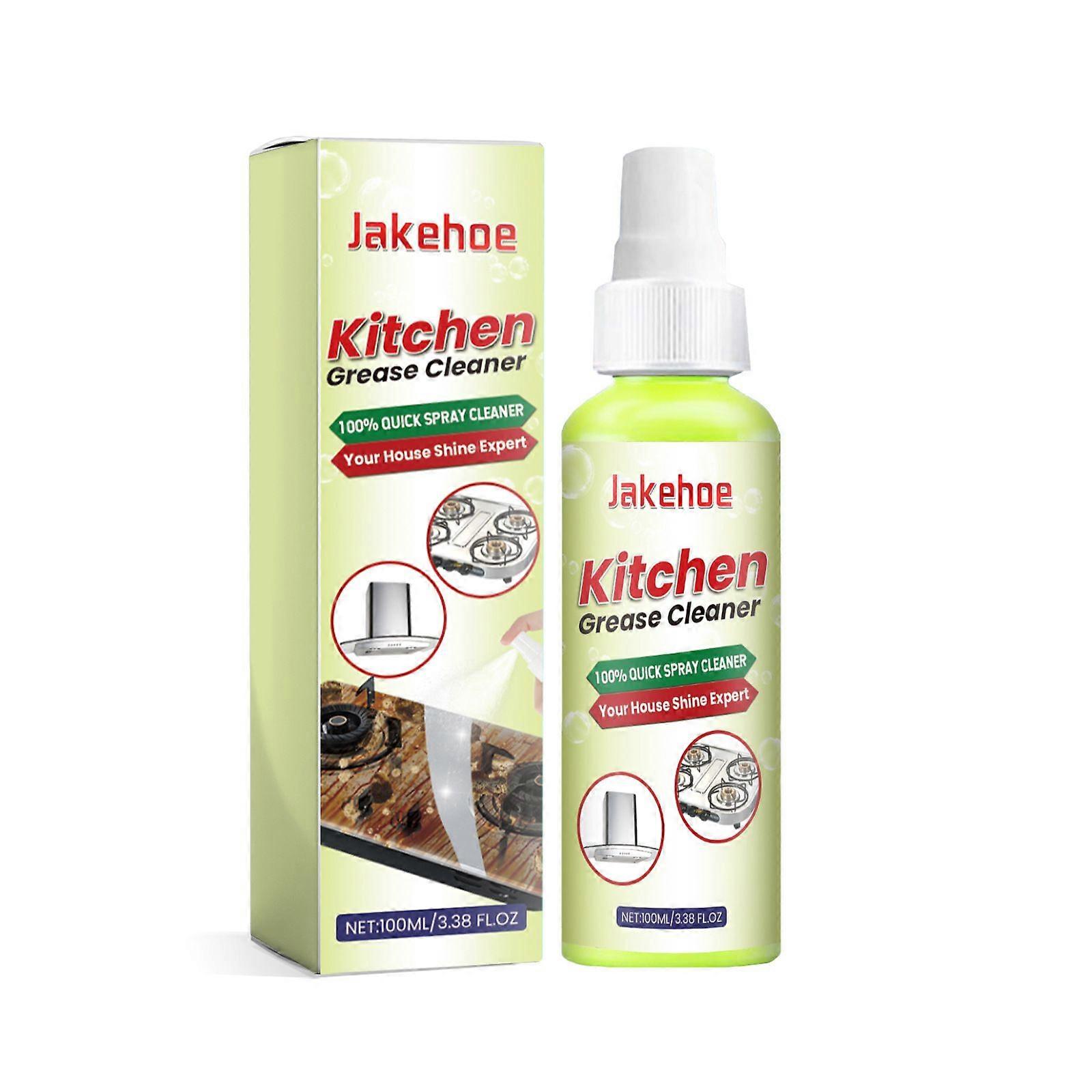 Jakehoe Multi-Functional Kitchen Grease Cleaner Kitchen Stove Kitchenware Heavy Oil Stain Cleaning