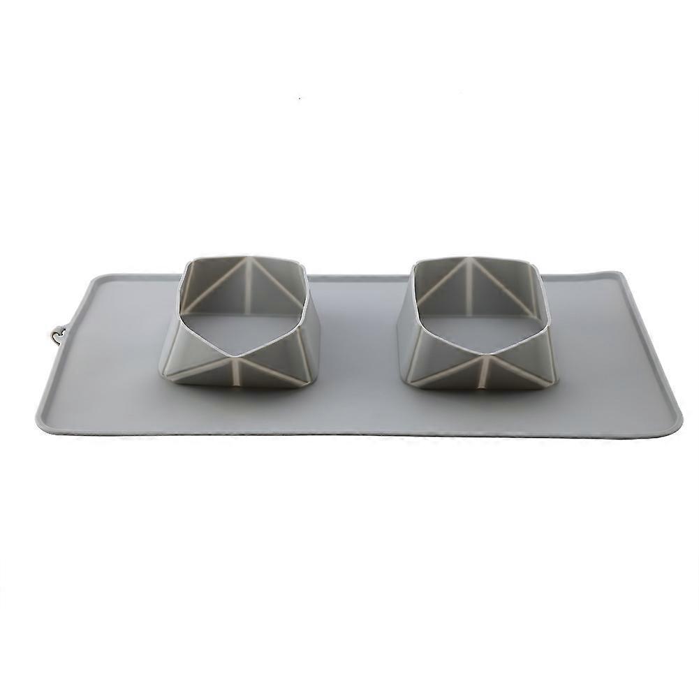 Foldable Silicone Pet Feeding Bowl for Cat Dog