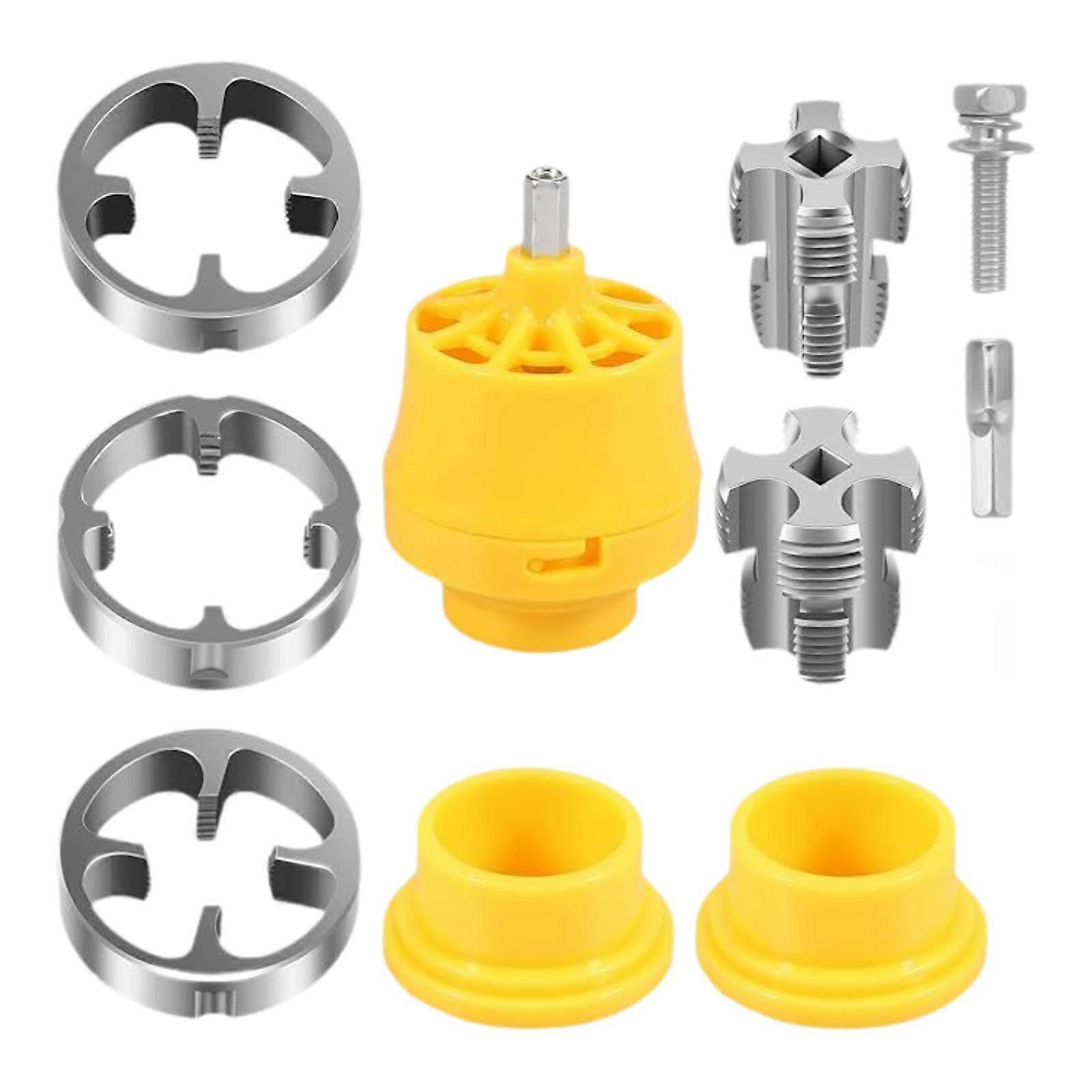 PVC Thread Maker Tool for Electric Drill High Efficient Pipe Tap Die Set