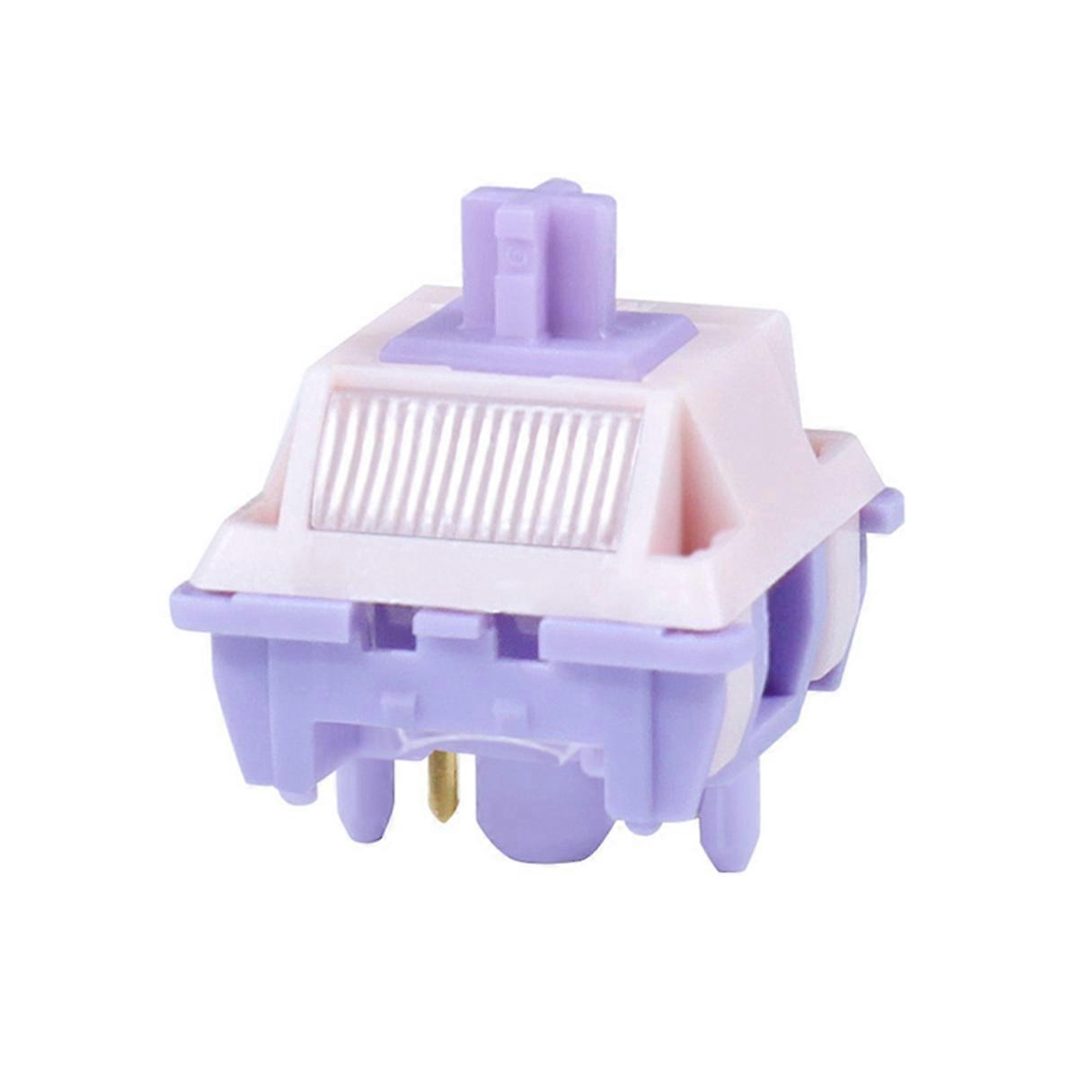 70PCS MMD Princess V4 Switch 5 Pin Linear Axis Body Switches Hot-Swap 38g for DIY Mechanical Keyboard