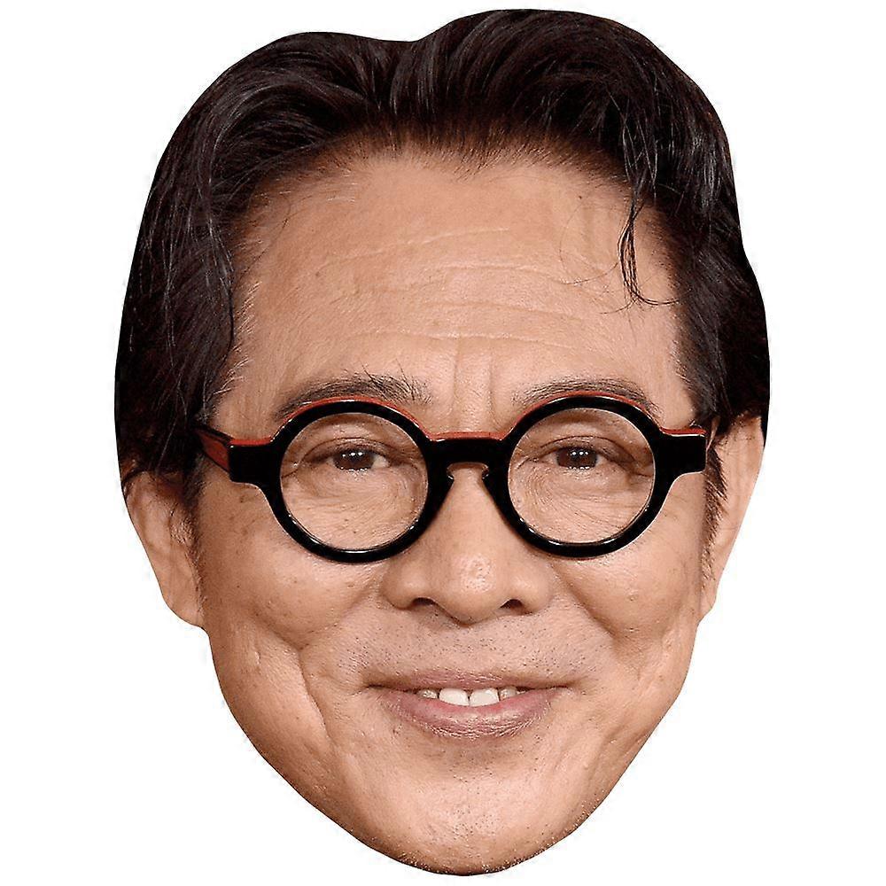 Jet Li (Glasses) Big Head. Larger than life mask.