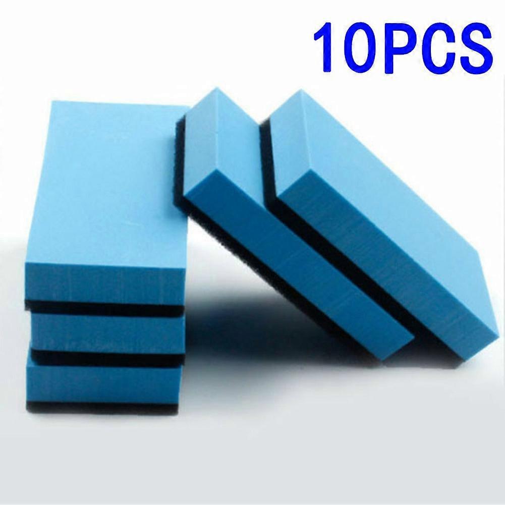 10Pcs Car Ceramic Coating Sponge Glass Nano Wax Coat Applicator Pads