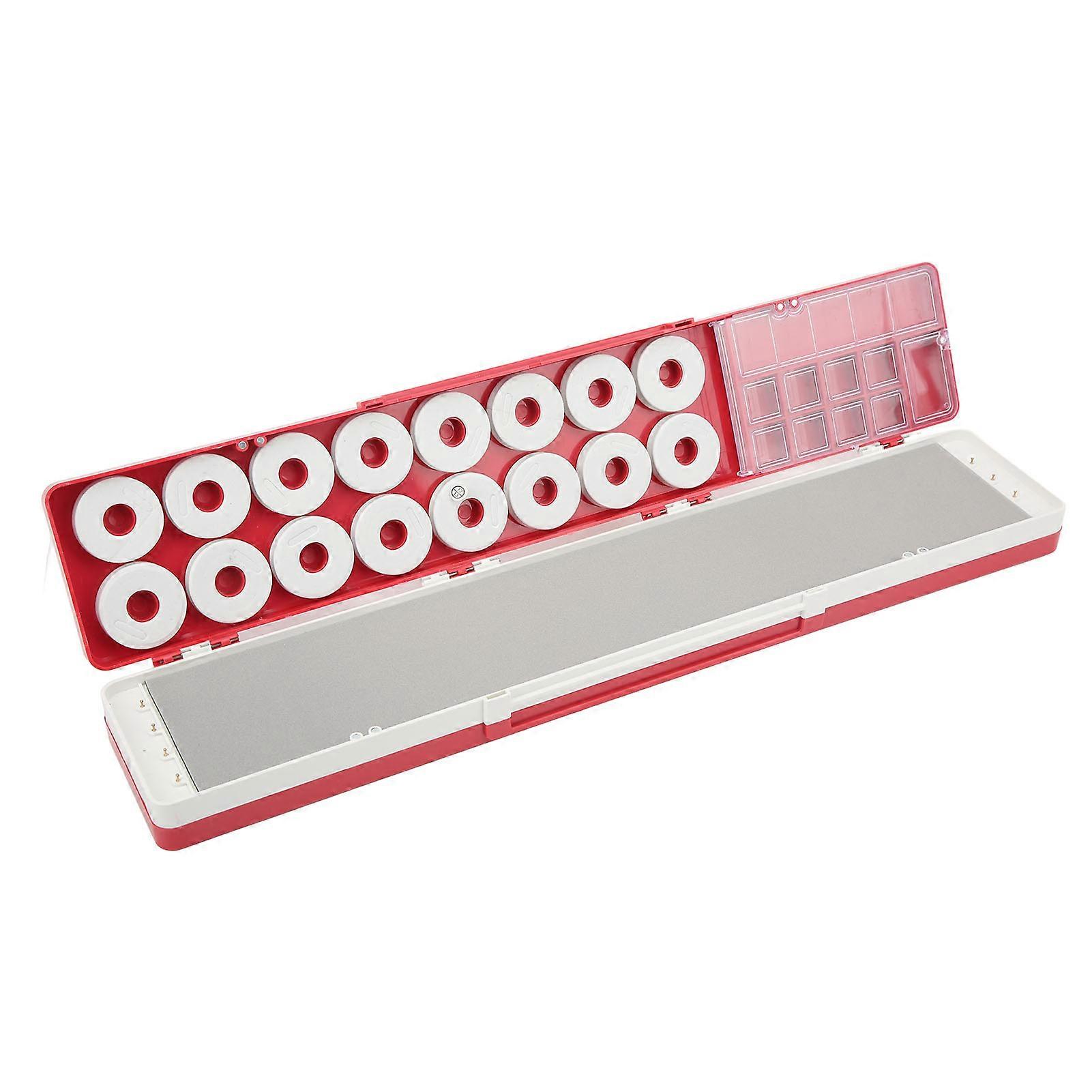 Fishing Floats Box 3 Layers 3 in 1 Fish Float Storage Box Fishing Tackle Accessories Red 