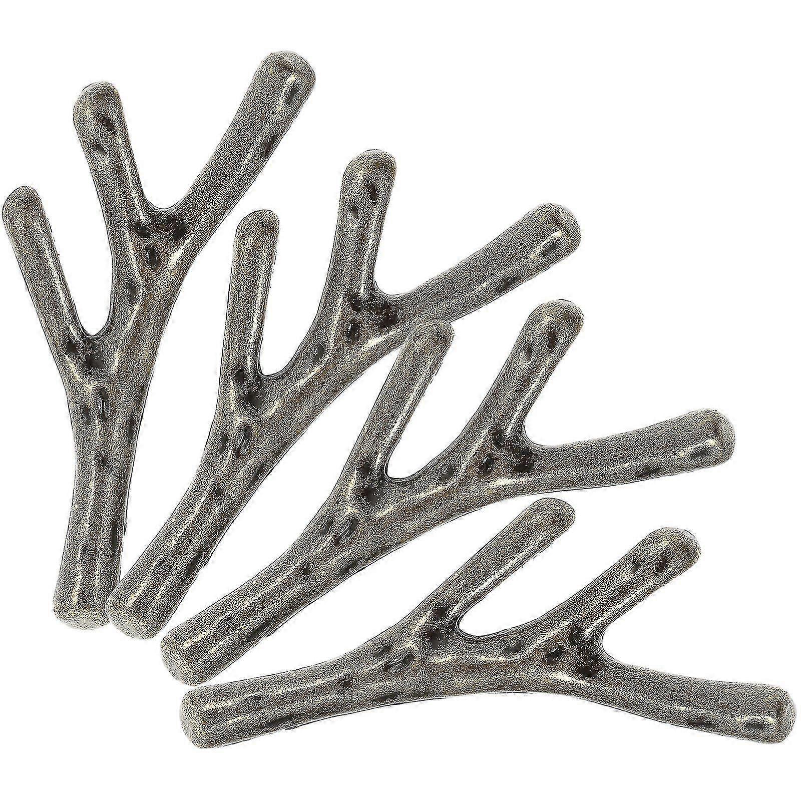 4pcs Branch-Shape Decorative Knobs for Cabinet, Closet & Dresser
