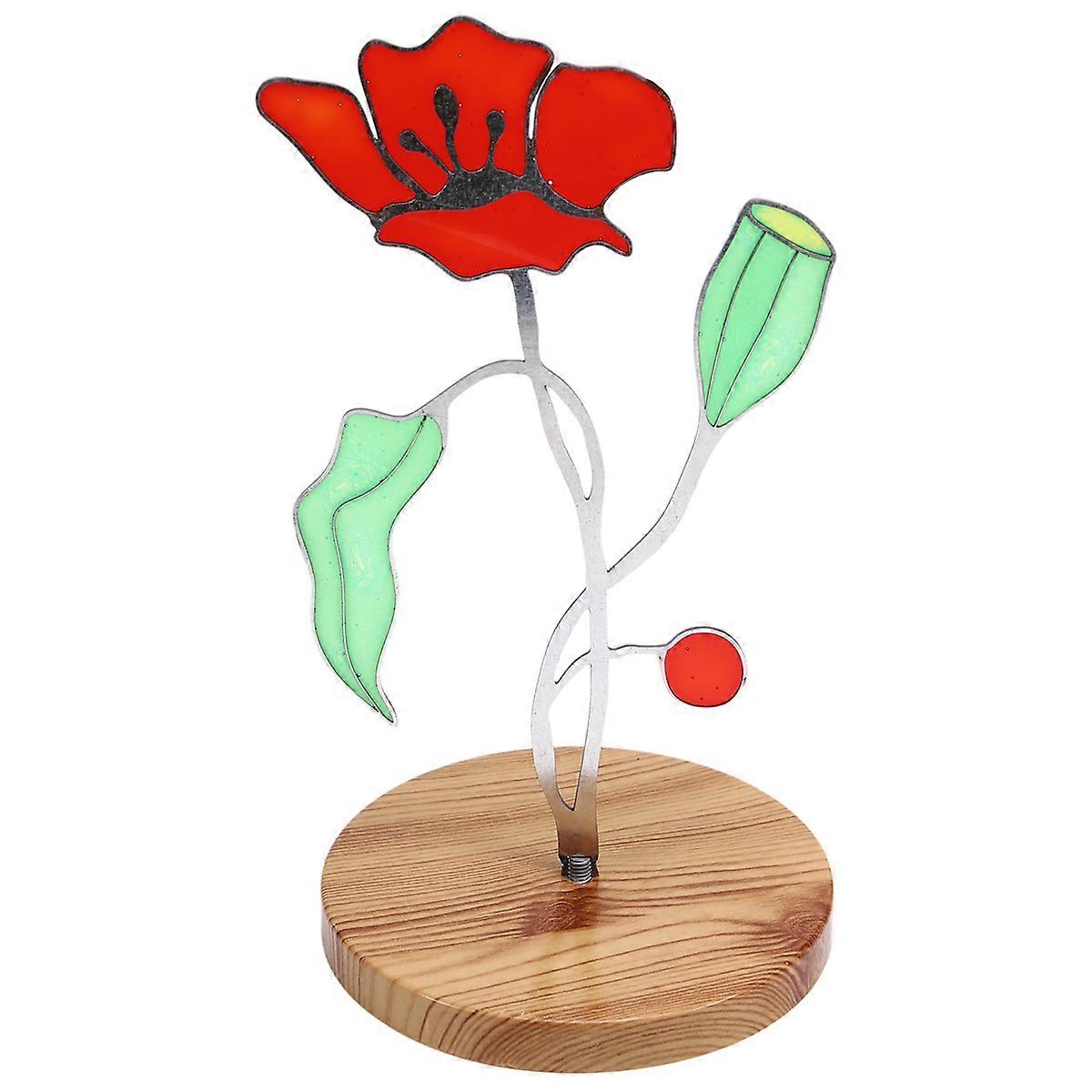 Suncatcher Stained Flower Table Decor Hostess Gift