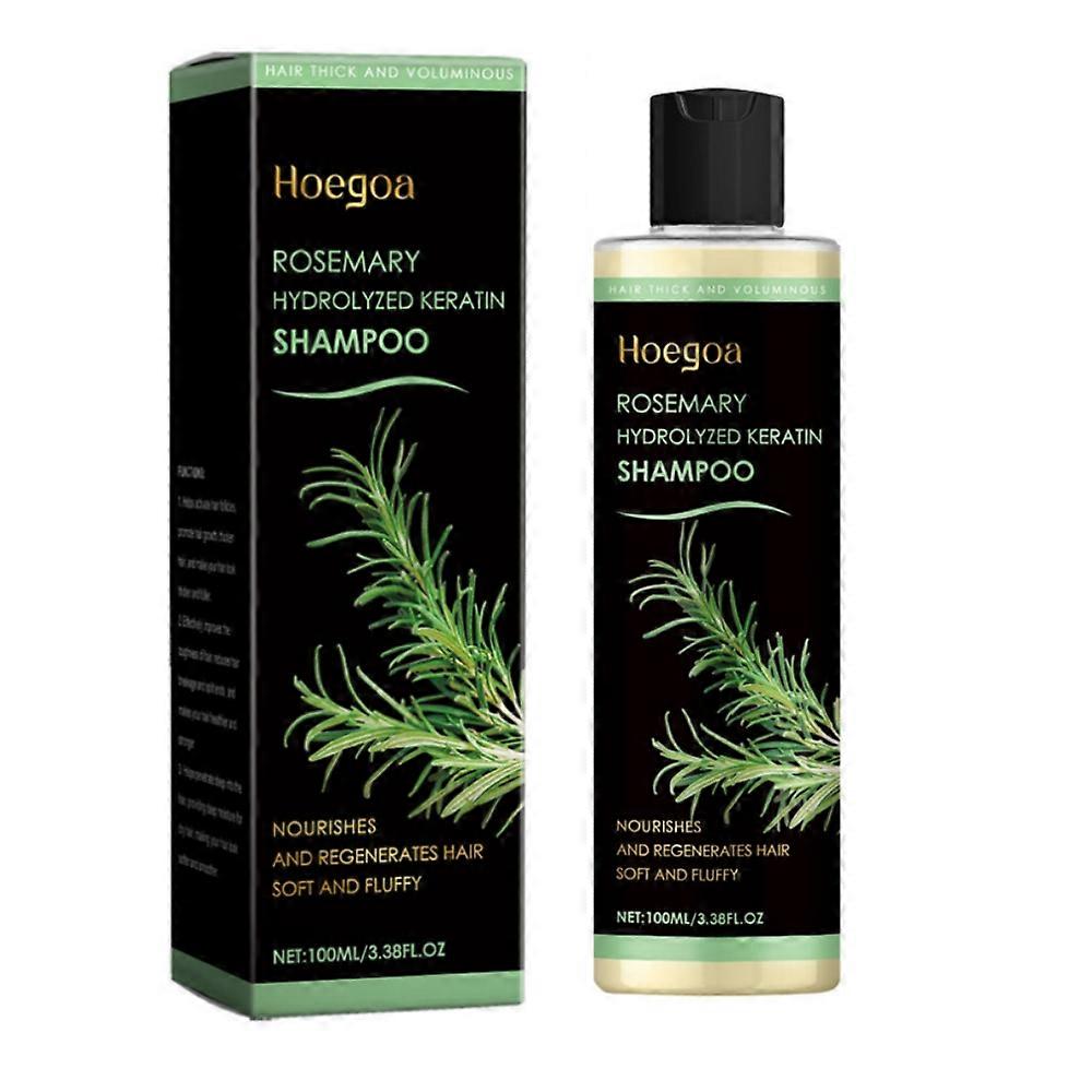 שמפו רוזמרין לעיבוי תמצית צמחים מזין נגד נשירת שיער