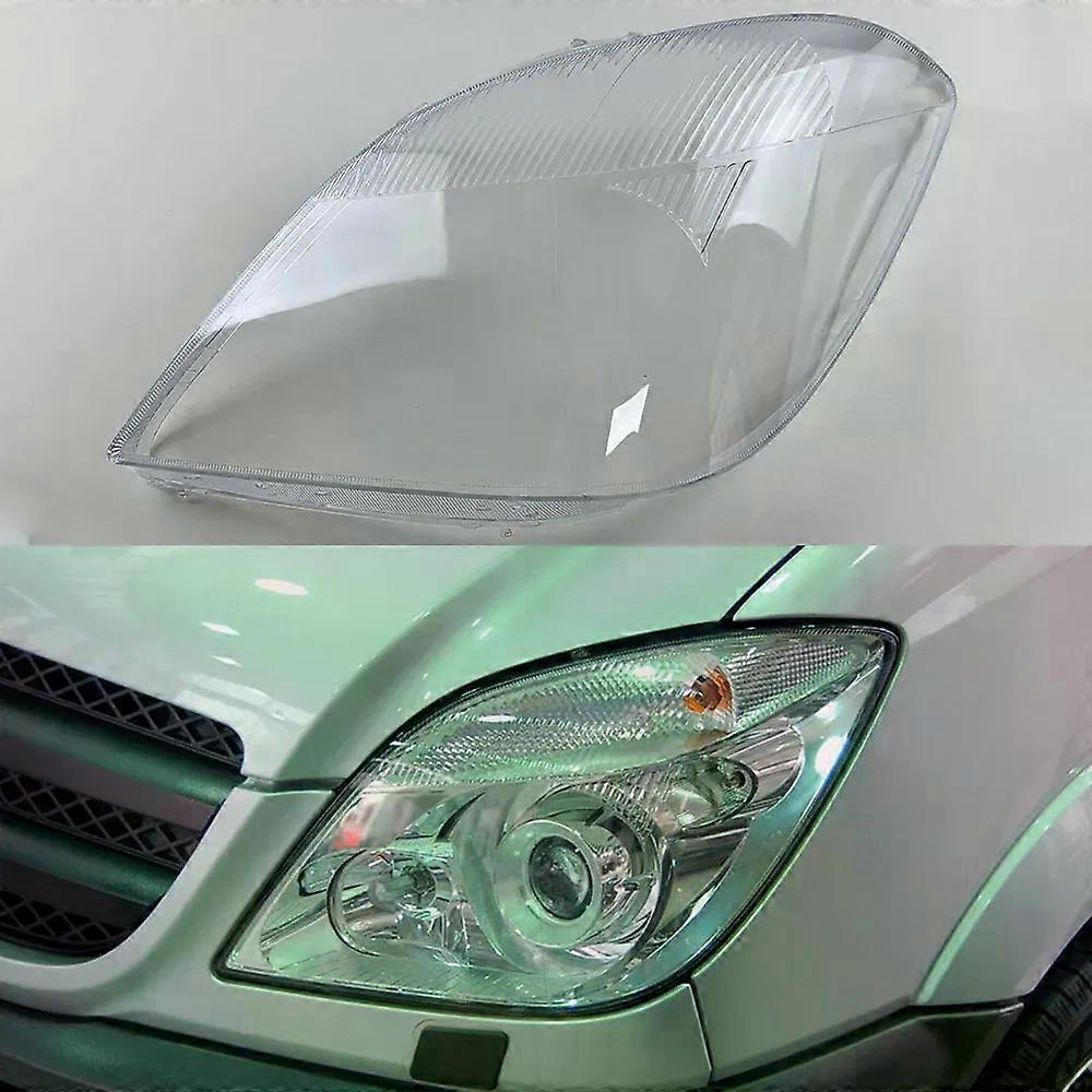 For Benz Sprinter 2008 2009 2010 2011 2012 Front Headlamp Cover Transparent PC Lampshade Headlight Shell Lens Plexiglass