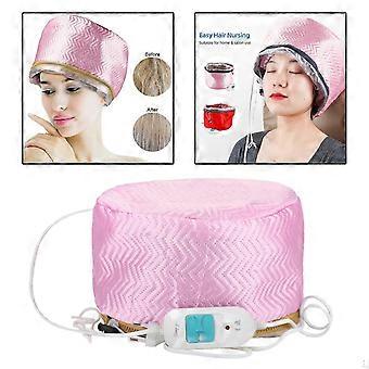 Spa Värmekeps Torktumlare Care Steamer Hatt rosa