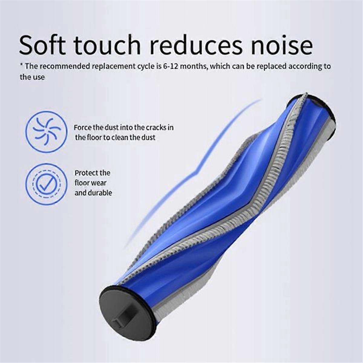 Washable Main Brush for X5 PRO/ X5 MAX / X5/ X2S Robot Vacuum Cleaner Replacement Spare Parts Roller