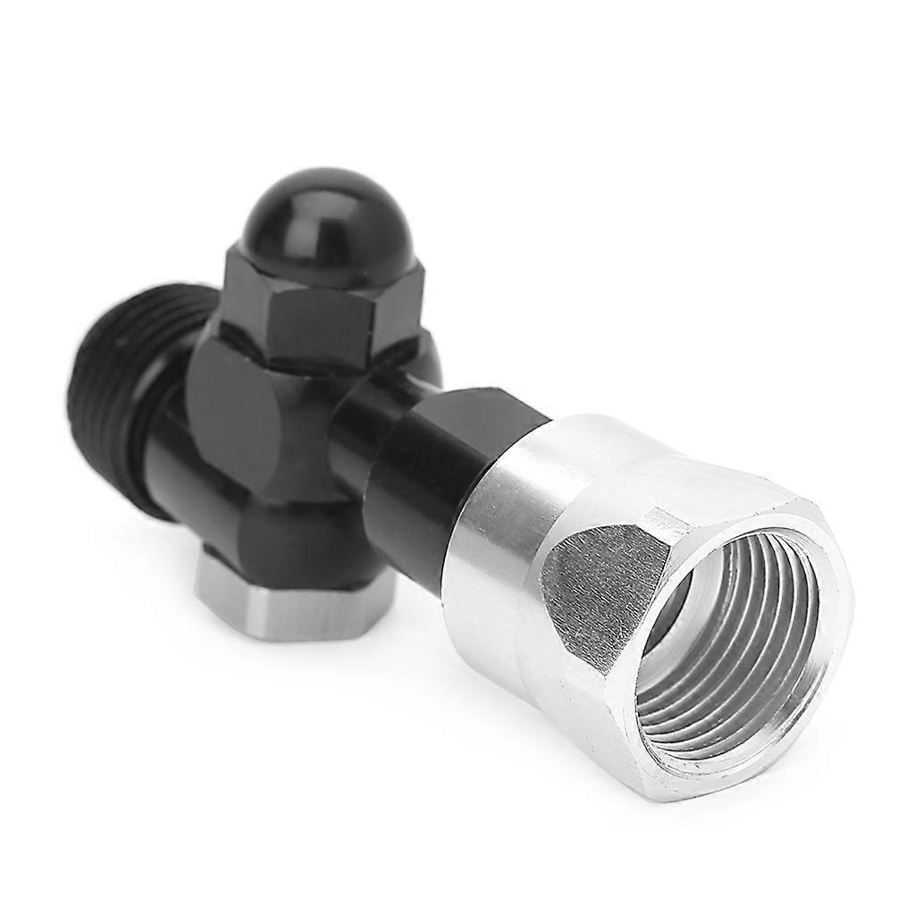 7/8''F-7/8''for M Universal Swivel Joint Adapter For Airless Paint Spray Sprayer Black