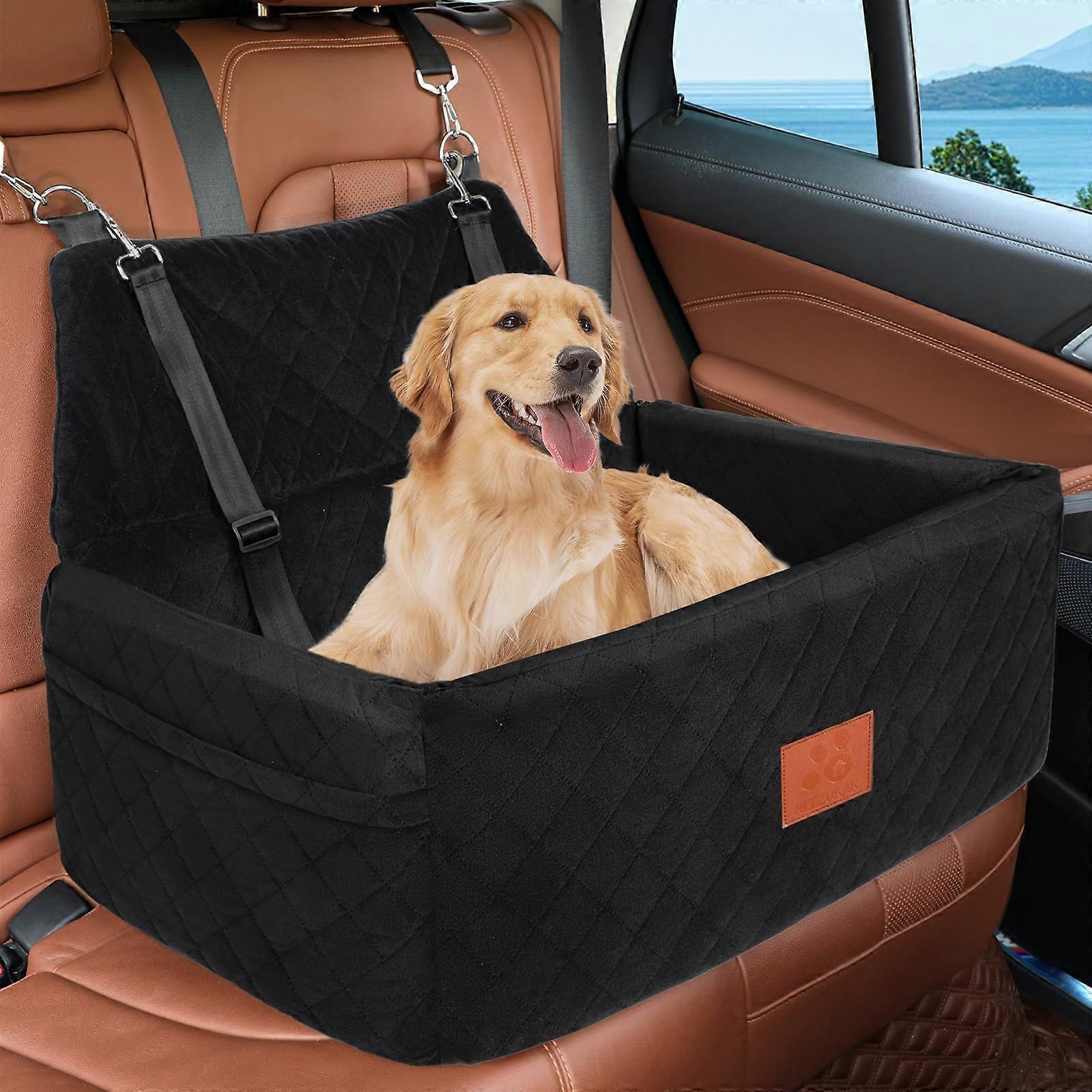 Washable Dog Car Seat for Car Travel Under 55 lbs