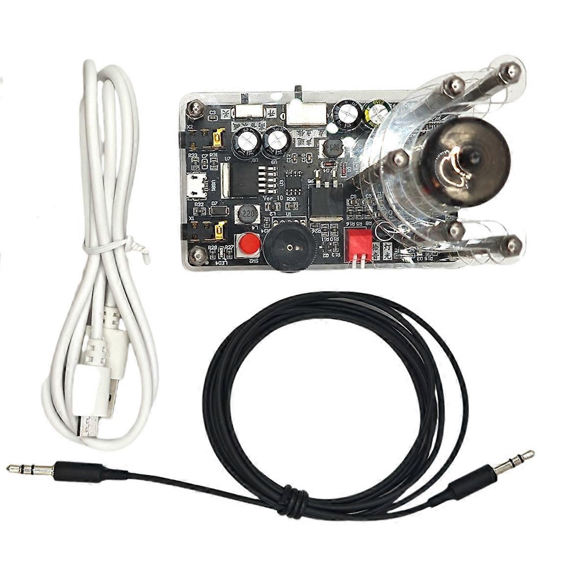 USB 5V 6E2 キャッツアイ チューブ オーディオ スペクトラム VU インジケーター ボード