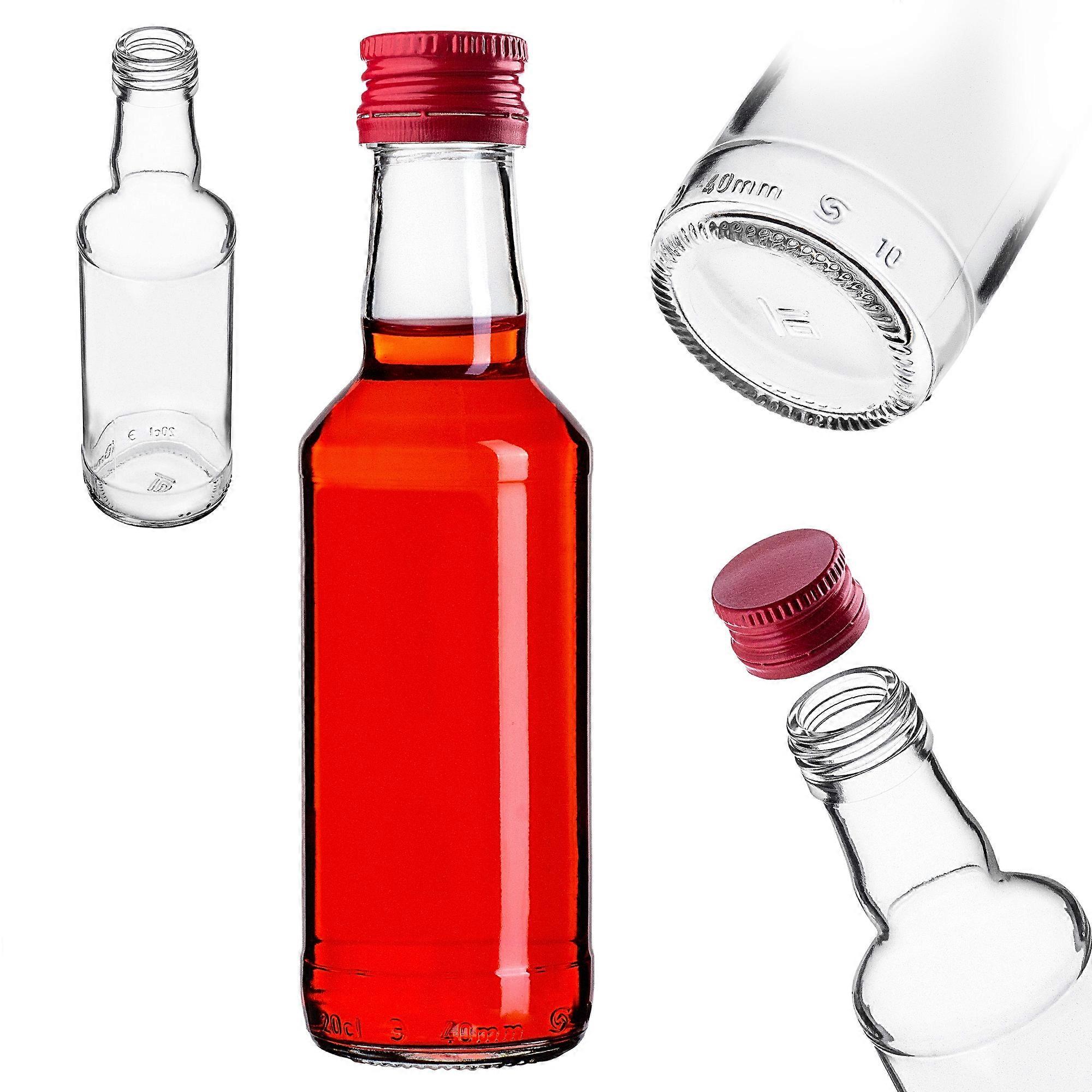 KADAX Glazen fles B200 Monopol 200ml 1st met schroefdop