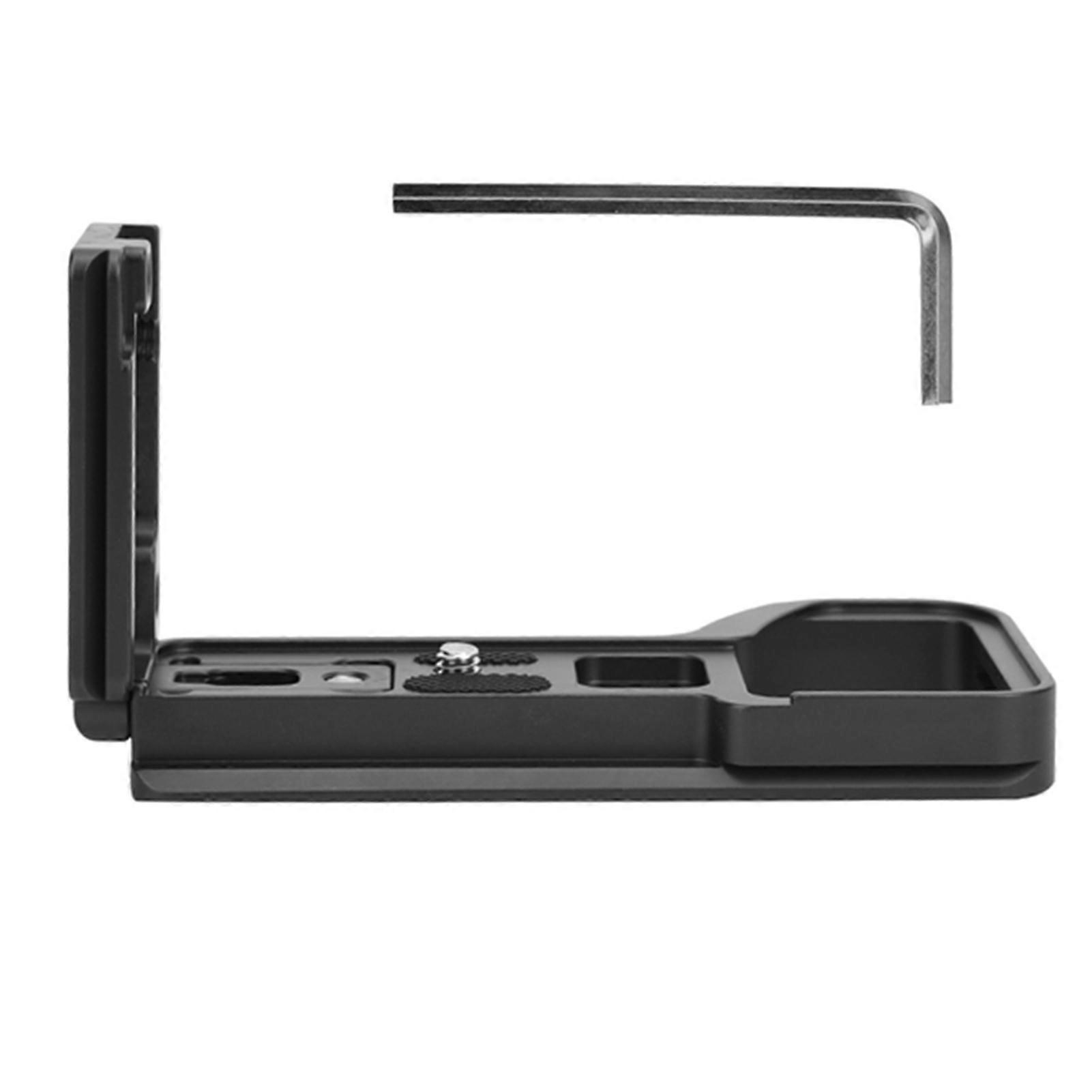 Adjustable L-Plate Quick Release Bracket for Sony A6600 - Durable Aluminum Design