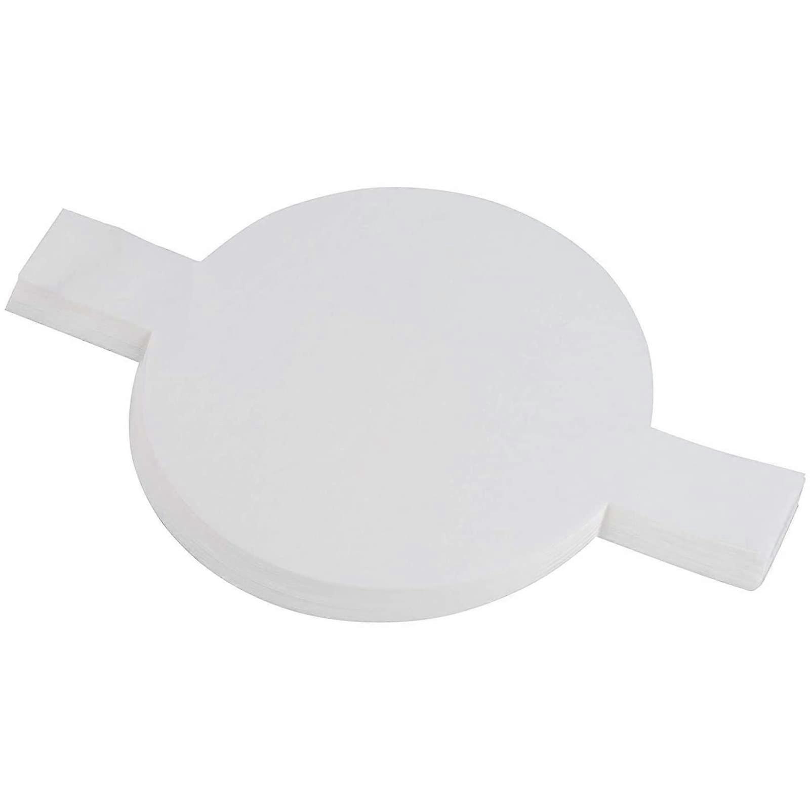 9 Inch Round Cooking Paper - 100 Pre-Cut Non-Stick Cake Molds for Easy Lifting - White Cheesecake Containers for Home or Professional Use