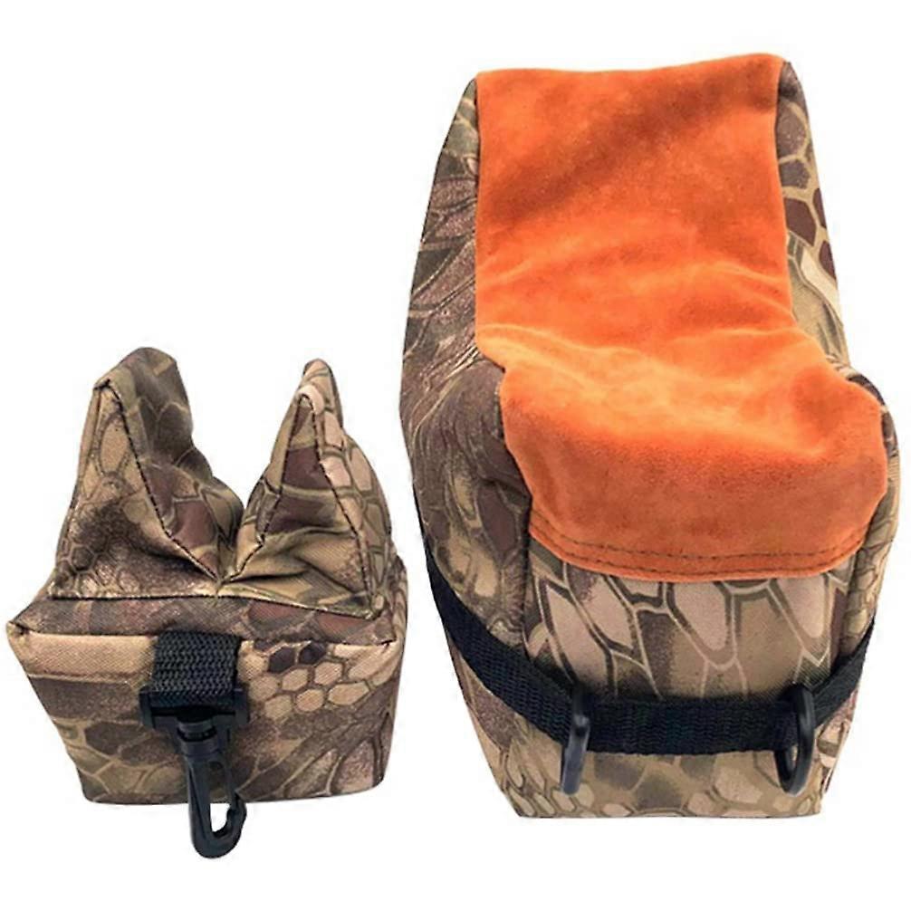 1 Set Outdoor Sandbag Shooting Rest Bench Front and Rear Sand Bag