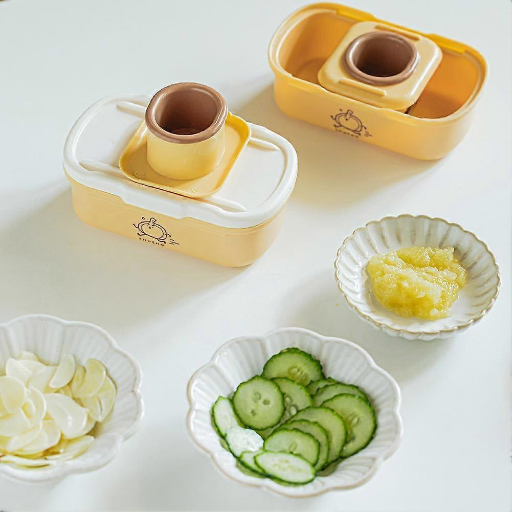 Kitchen Manual Fruit Vege Garlic Chopper Multi-function Slicer