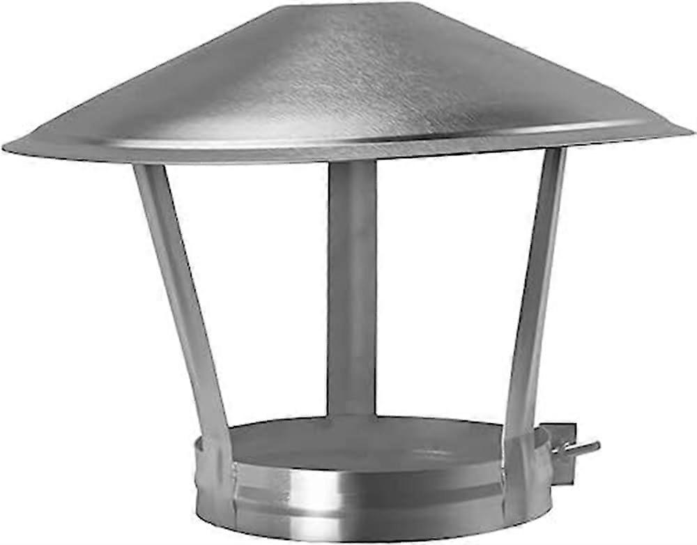 304 Stainless Steel Chimney Cap Roof Chimney Pipe Pipe Pipe Line Cover Protective Cap End Heating Furnace Exhaust Chimney Rain Cap Drip Pipe