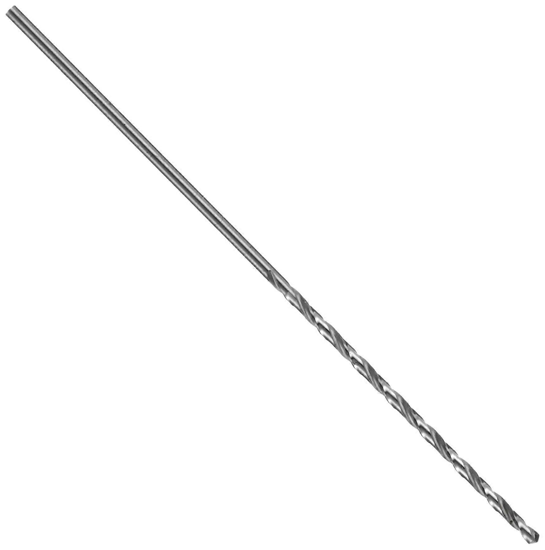 Precision Twist R51 High Speed Steel Long Length Drill Bit, Uncoated, Round Shank, 7/32' (Pcs of 2)