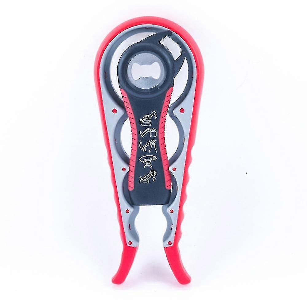 Bottle Opener,5 In 1 Multi Function Can Opener-kitchen Tools Set For Weak Hand, Childrenelderly