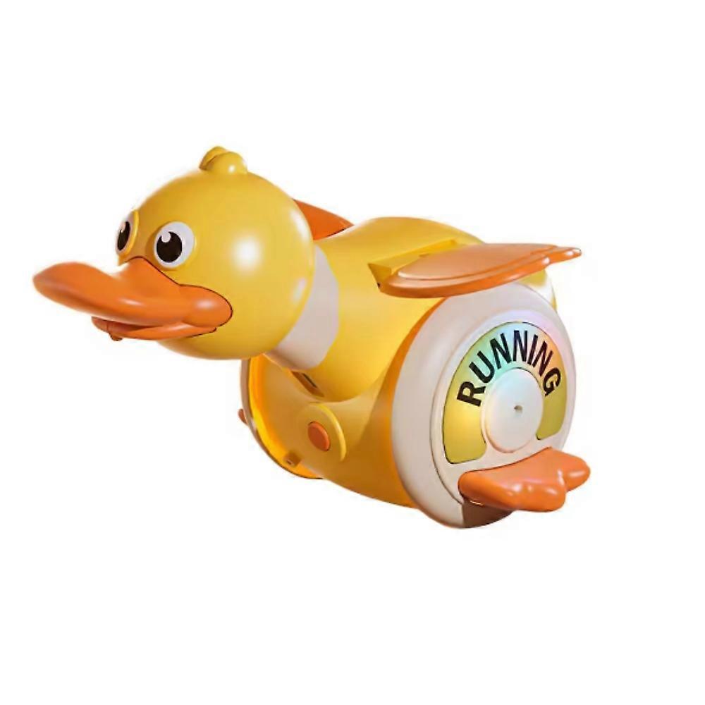 Crawling Duck Dog Toys, Interactive Dancing Duck Toys with Music Sounds & Lights