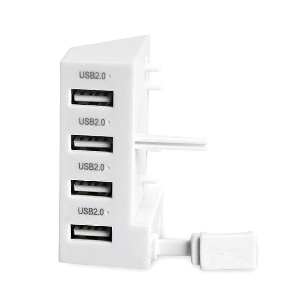 4 Ports USB 2.0 Adapter USB Hub Splitter Extension Adapter for Game Console for USB Port Accessorie