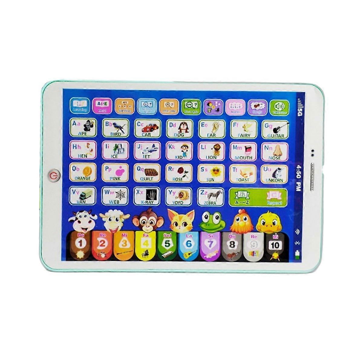 Children's interactive toys, einnenffer, interactive educational interactive tablet, improve cognitive function, attention, letters, numbers, puzzles,