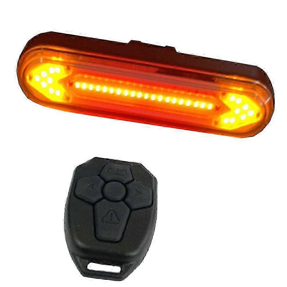 Wireless Turn Signal Brake Light with Remote Control USB Rechargeable Tail Light SZRH A-C