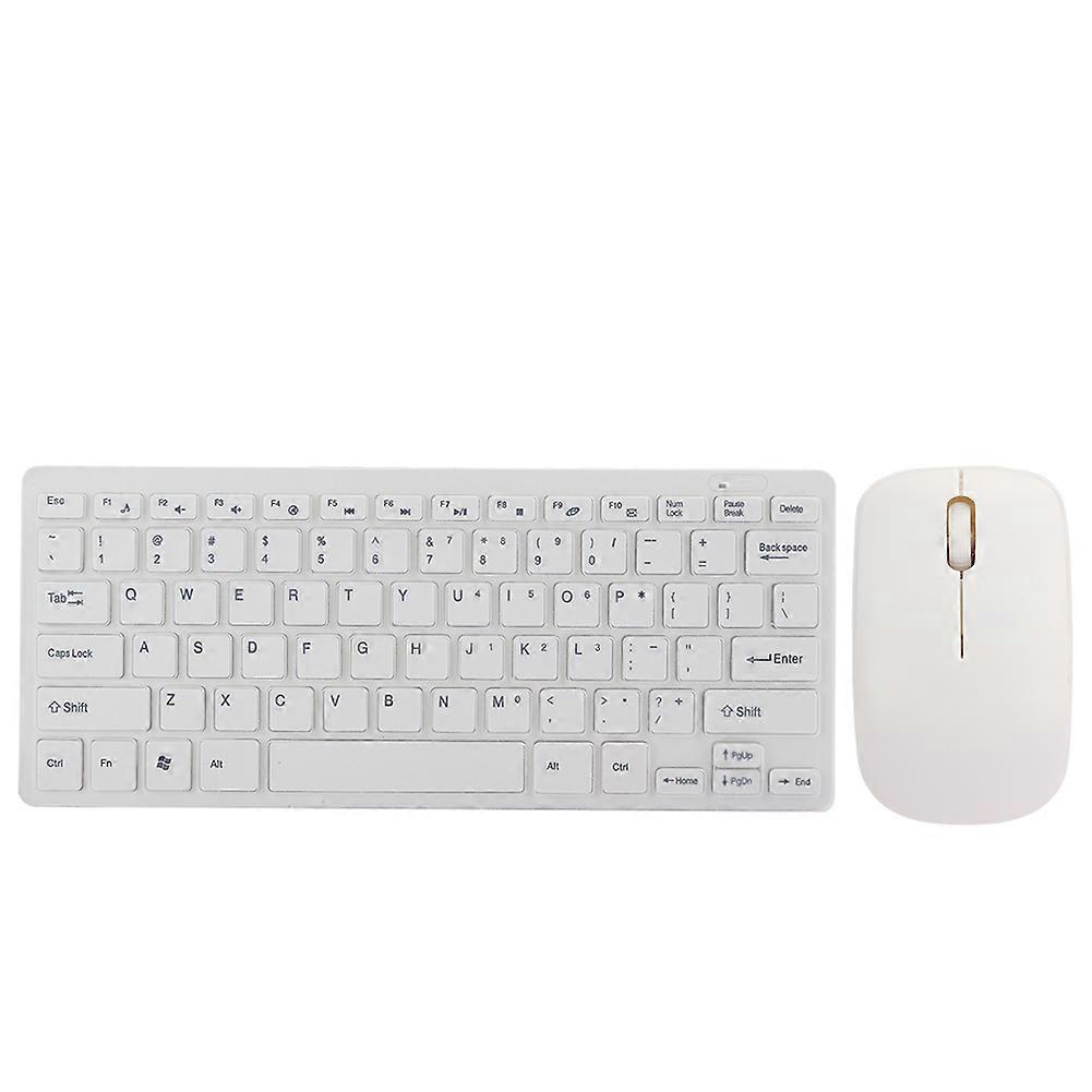 2.4G Wireless Keyboard Mouse Set with Keypad Protector USB Receiver for Notebook Office Gaming Plug and Play