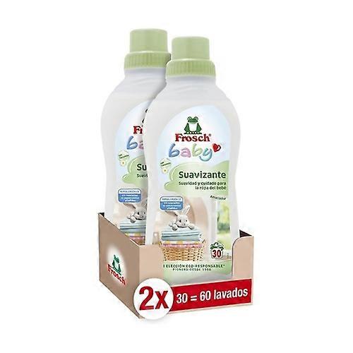 Baby fabric softener 2 units of 750ml