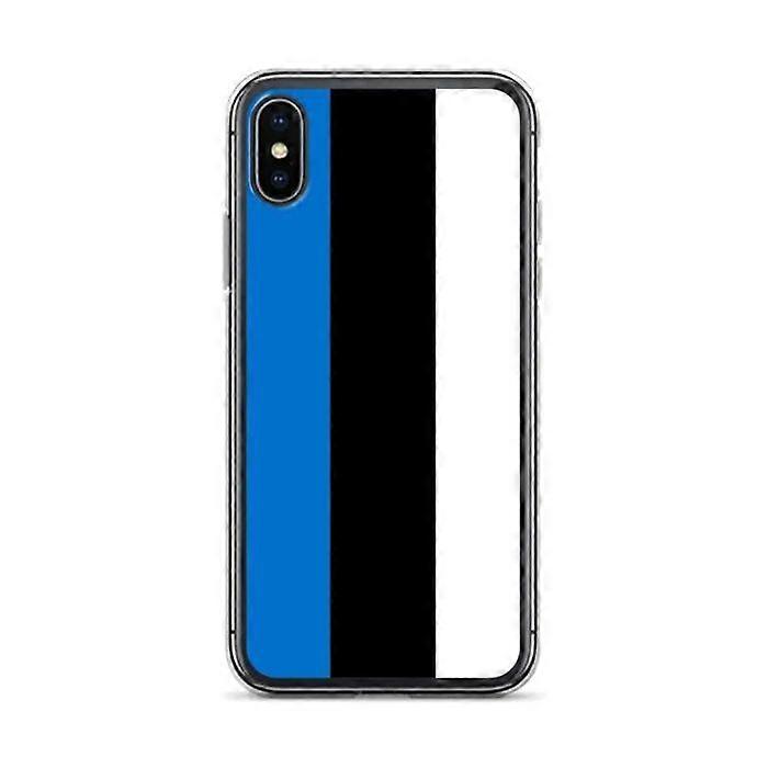 iPhone Case - PIXELFORMA - iPhone XS - Estonia Flag - Soft Silicone - Lightweight Design