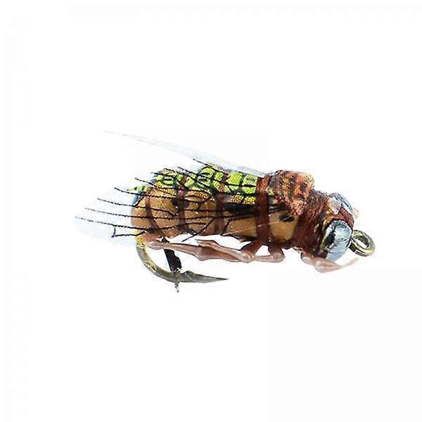 3x Fly Fishing with Hooks Realistic Handmade Steelhead Artificial Baits