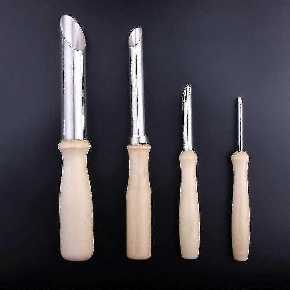 Pottery Clay Tools, 4 Pcs Circular Round Hole Pottery, Clay Round Hole Punch, Pottery Clay Ceramic Tools For Pottery Sculpture Modeling