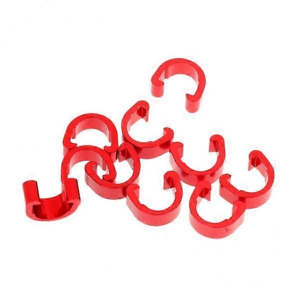 60-Piece Cable Clips Bundle for Bicycles