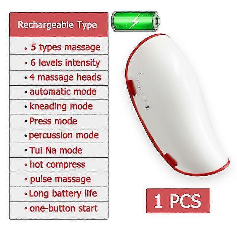 Sähkölämmitteinen jalkahierontalaite, lievittää pohjelihasten hierontaa, usb-lataus, langaton, edistää verenkiertoa, kipua lievittävä hierontalaite