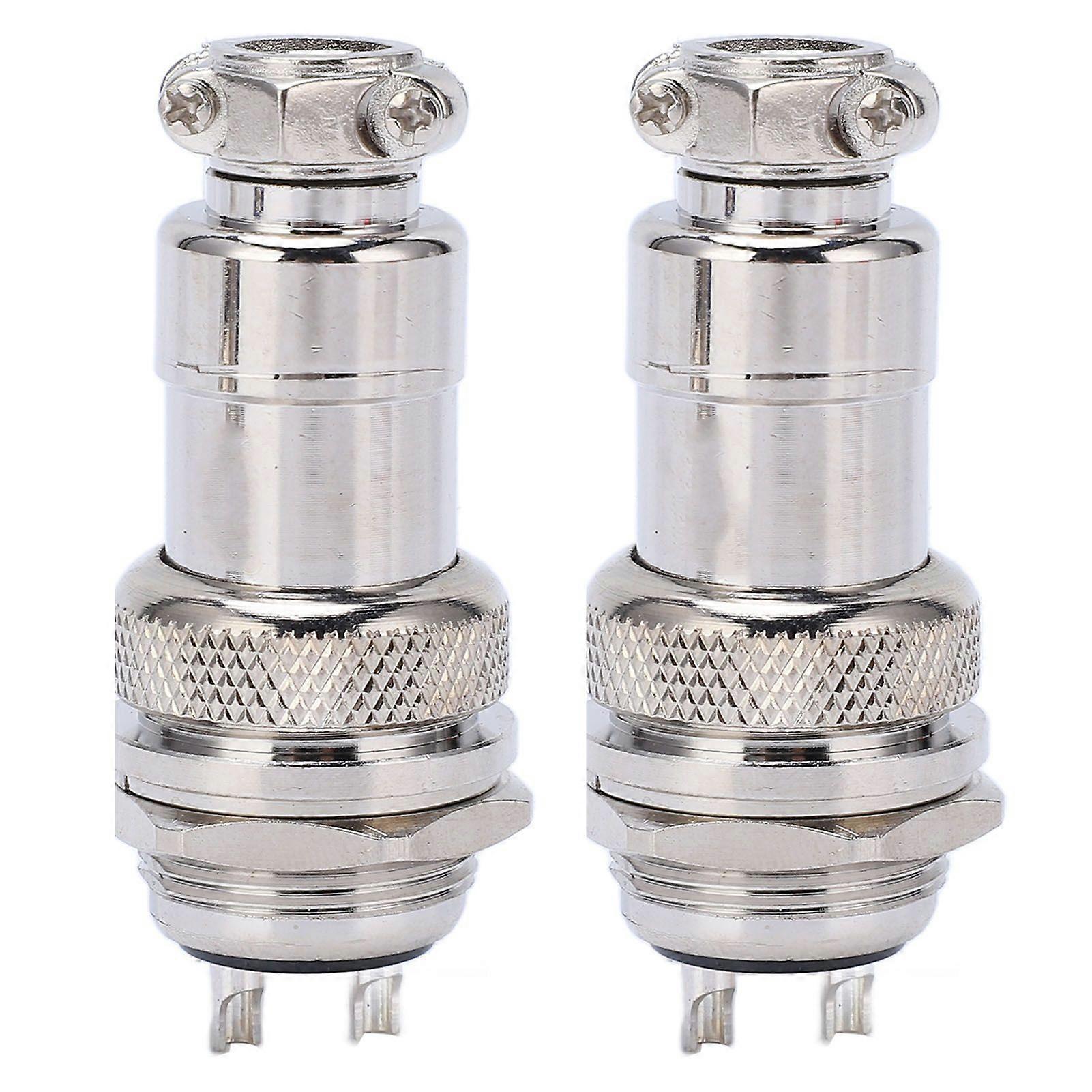High quality  2pcsAviation plug and socket connector 20mm 2 core