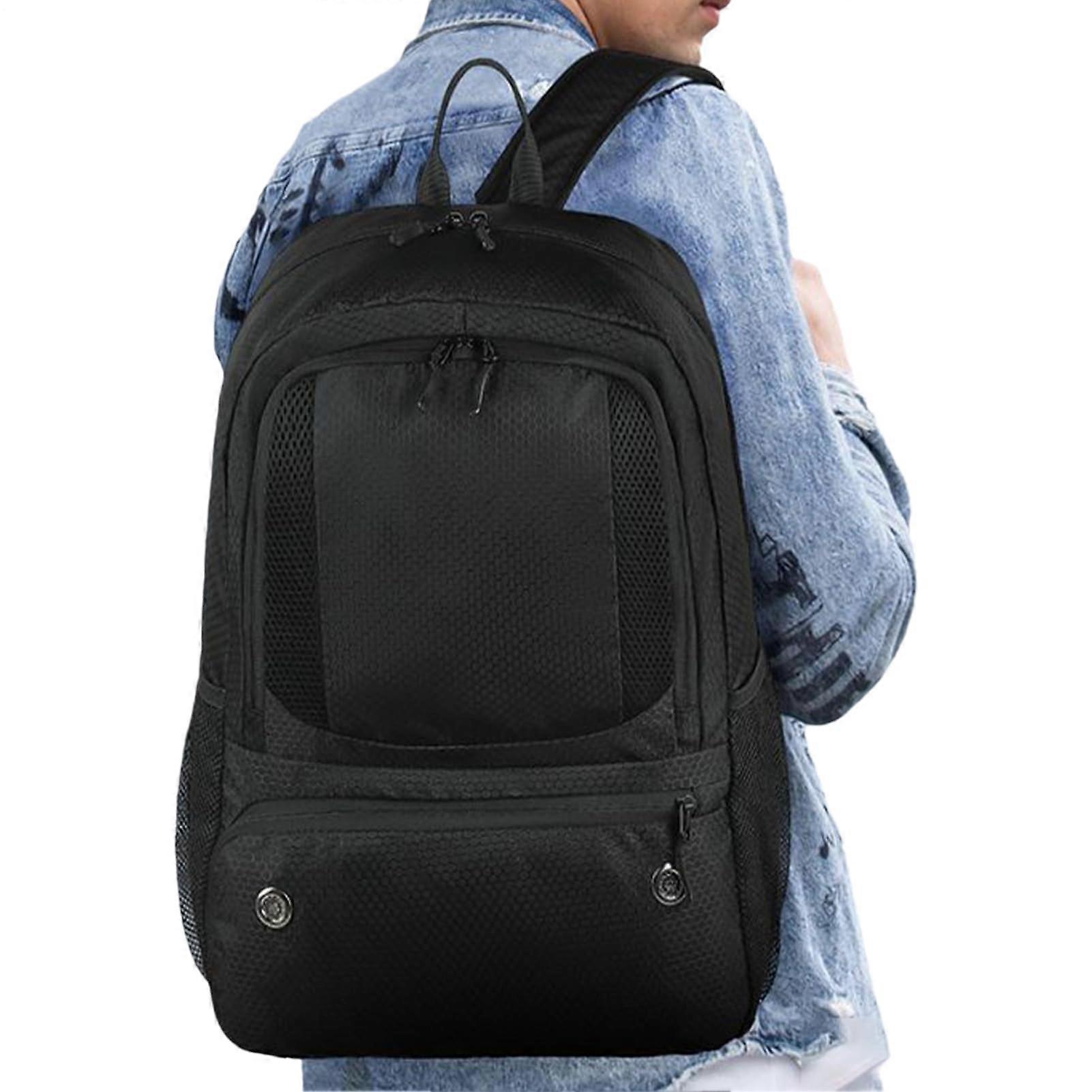 Football Backpack, Breathable Sports Backpack With Shoe Compartment