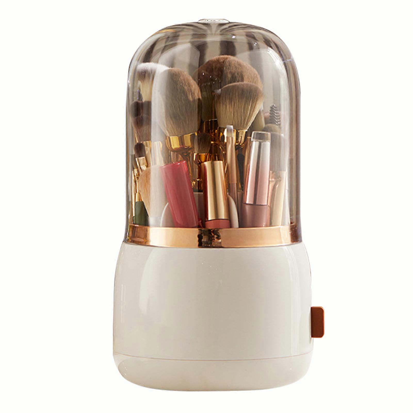 Desk Brush Organiser Versatile Brush Storage Box for Bathroom Countertop