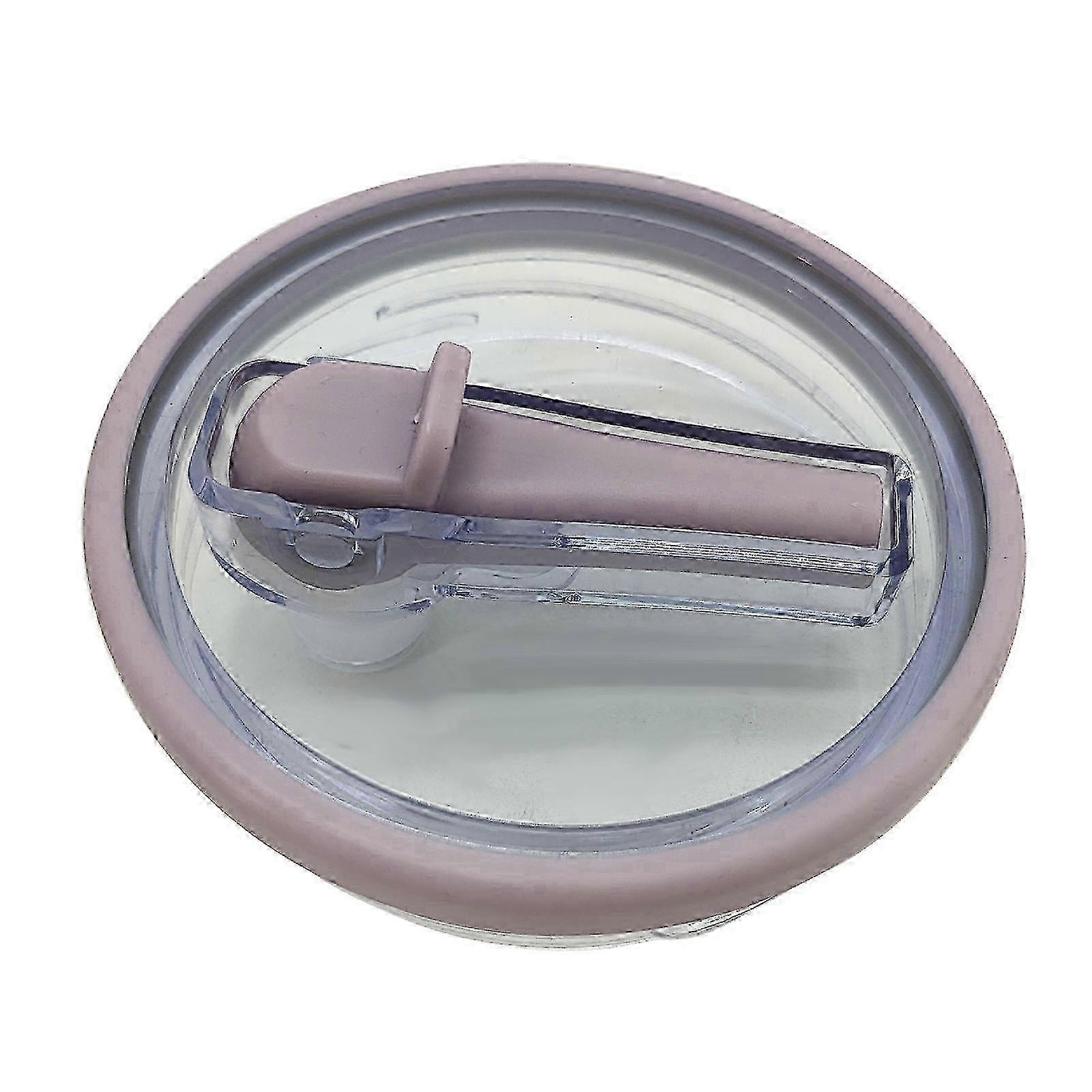 40オンススタンレー互換タンブラーフリップストロー蓋の交換-パープルスピルプルーフカバー