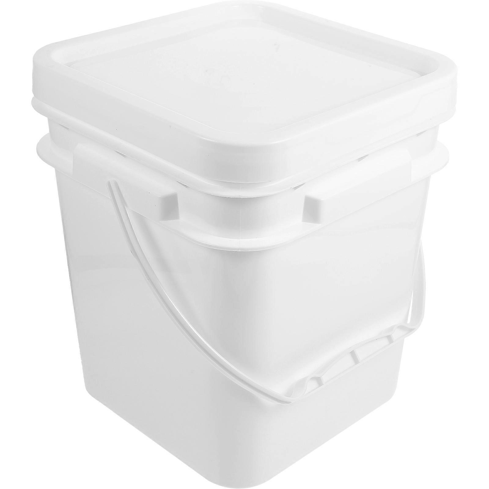 Square Bucket with Construction, Designed for Long-term Use