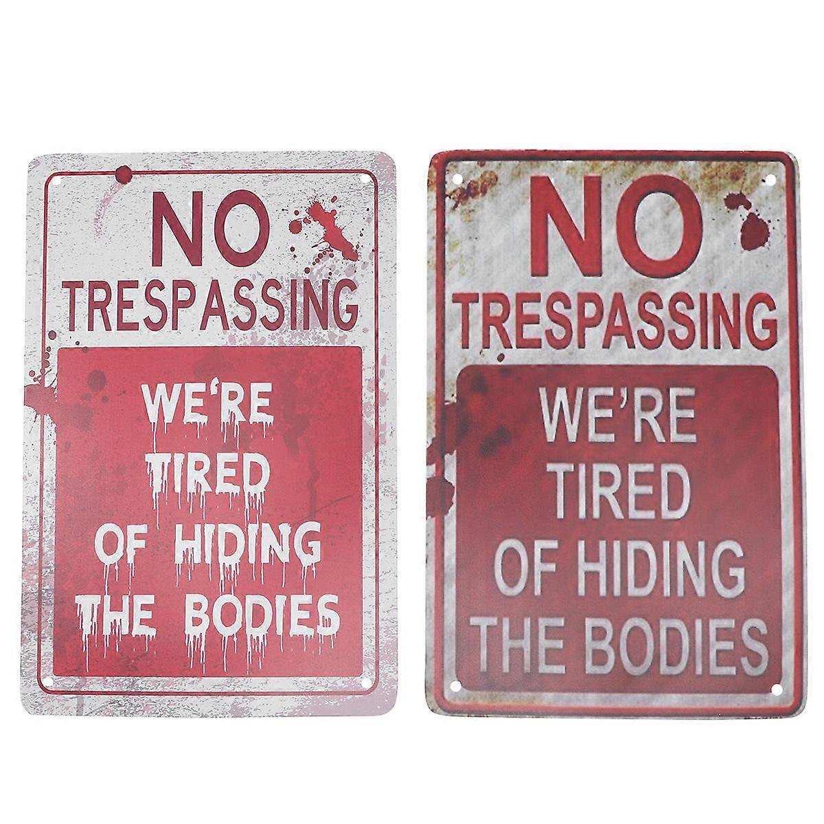 Wall Hanging Painting Iron Sheet Picture For Home Decor Assorted Color Rectangular Shape 2Pcs