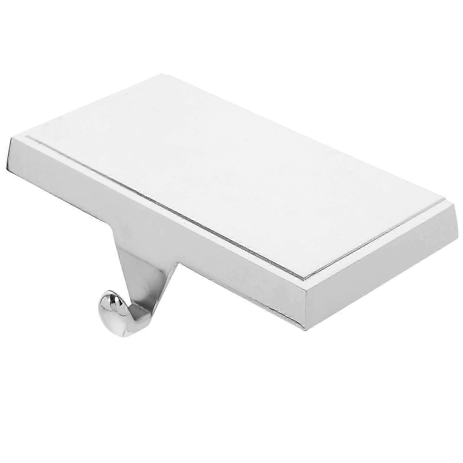 Christmas Stocking Hook Fireplace Hanger - 12.5X8.3cm - Silver